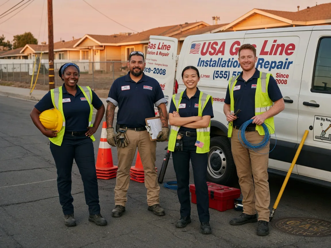 Gas Line Installation company in Onego, WV